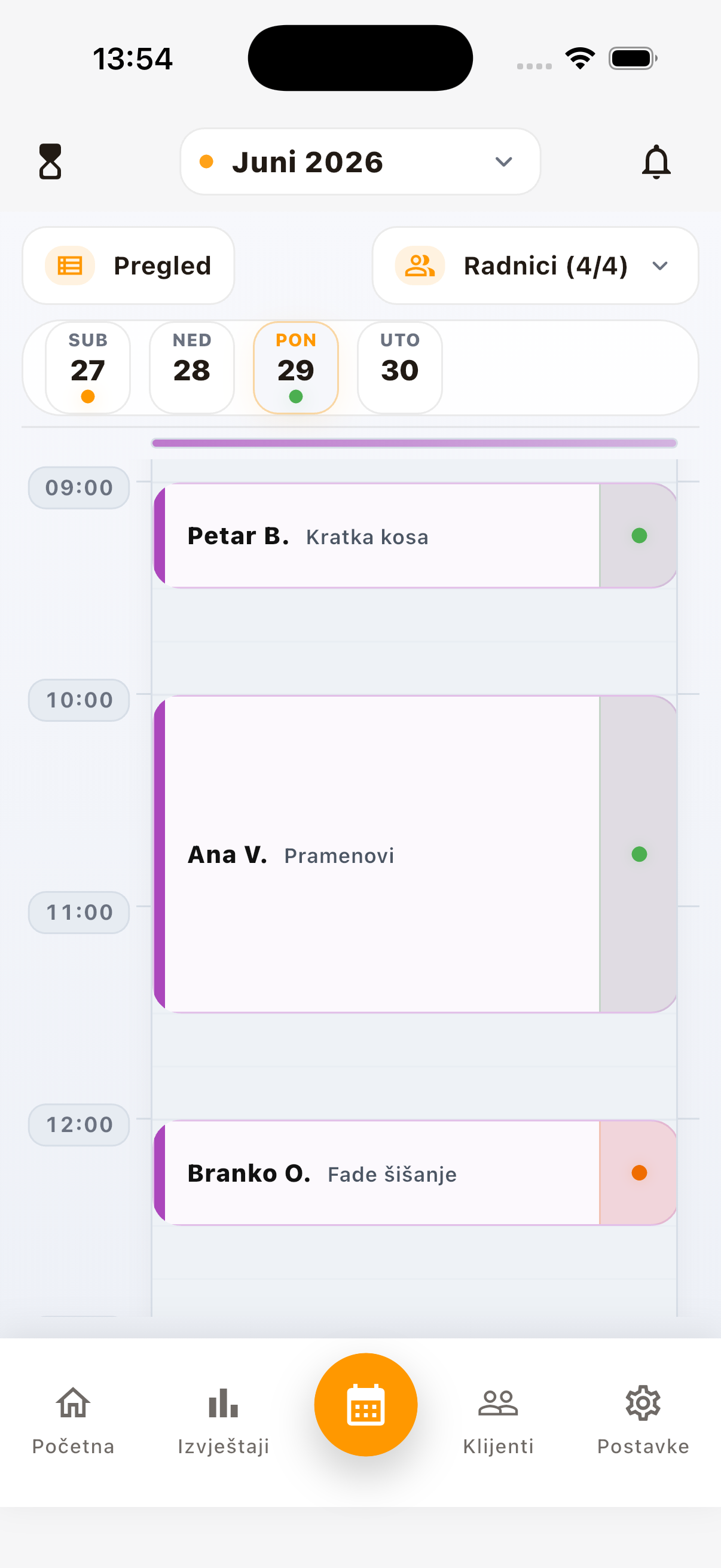 TerminPlus aplikacija za vlasnika